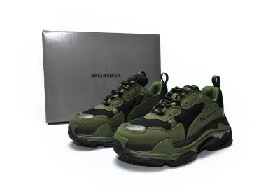  Balenciaga Triple S Army Green 536737 W09O6 9888 01