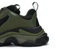  Balenciaga Triple S Army Green 536737 W09O6 9888