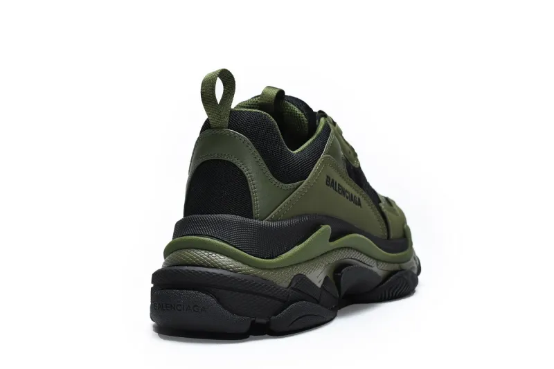  Balenciaga Triple S Army Green 536737 W09O6 9888