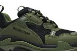  Balenciaga Triple S Army Green 536737 W09O6 9888