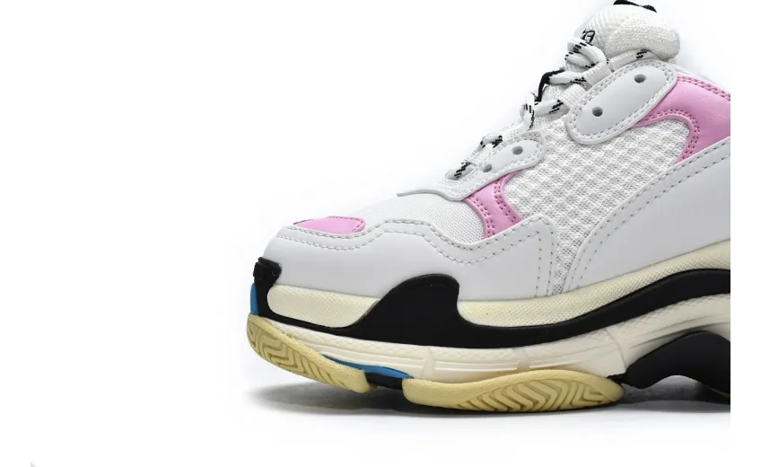  Balenciaga Triple S Blue Pink 524039 W09ON 8866
