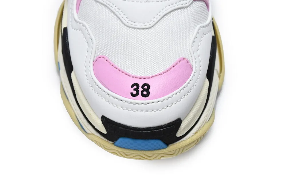  Balenciaga Triple S Blue Pink 524039 W09ON 8866