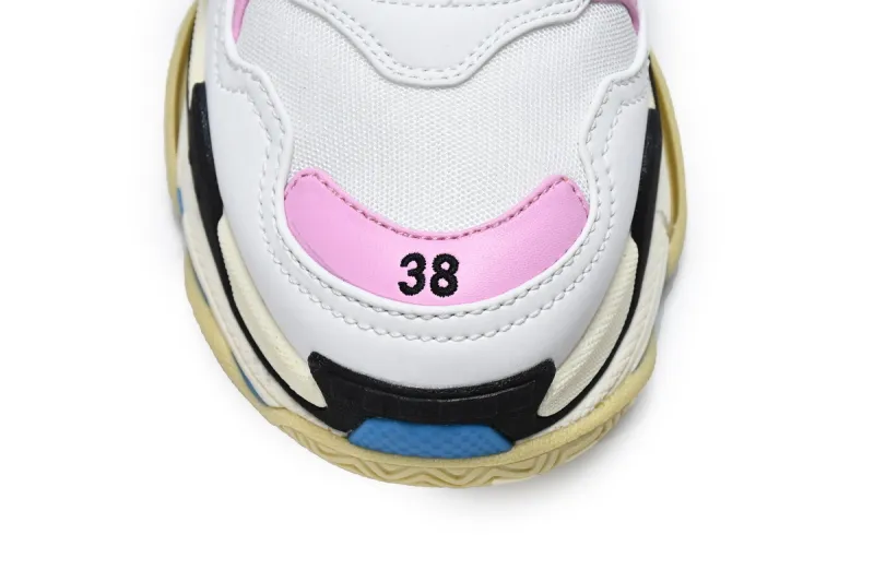  Balenciaga Triple S Blue Pink 524039 W09ON 8866