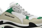  Balenciaga Triple S White Green 536737 W09O1 9090