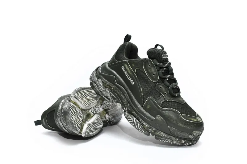  Balenciaga Triple S Retro Green 536737 W3CN3 3900