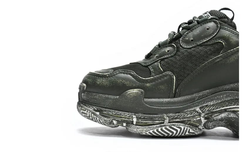  Balenciaga Triple S Retro Green 536737 W3CN3 3900