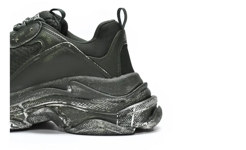  Balenciaga Triple S Retro Green 536737 W3CN3 3900