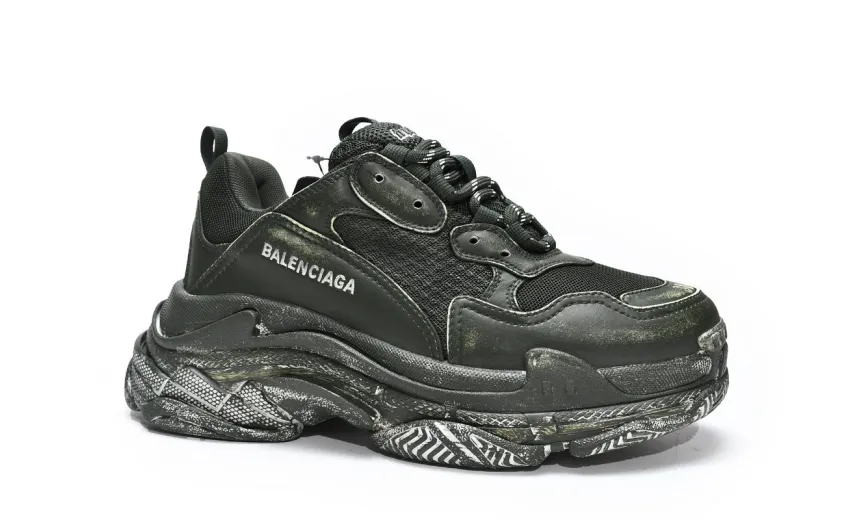  Balenciaga Triple S Retro Green 536737 W3CN3 3900