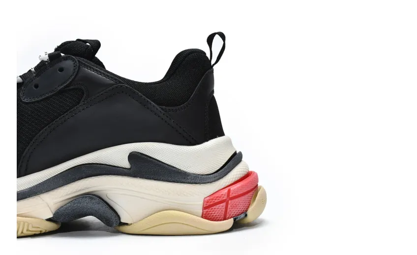  Balenciaga Triple S Black Red 533882 W0901 1000