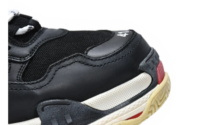  Balenciaga Triple S Black Red 533882 W0901 1000