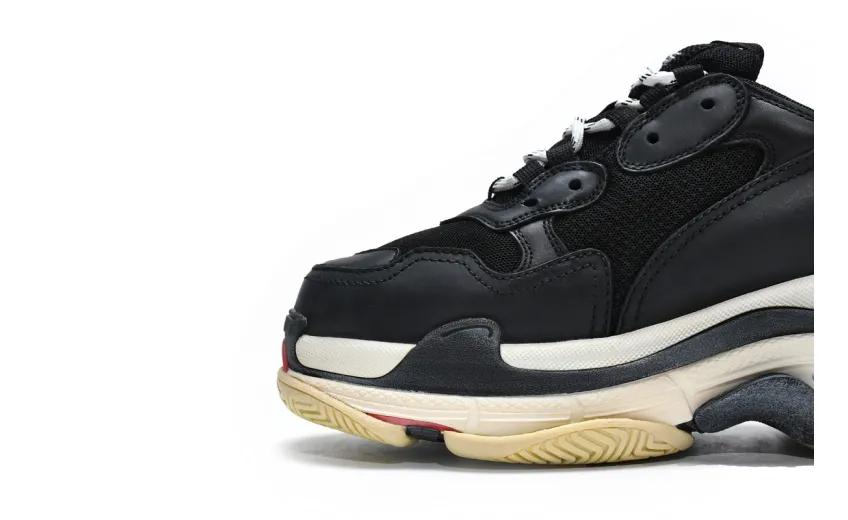  Balenciaga Triple S Black Red 533882 W0901 1000