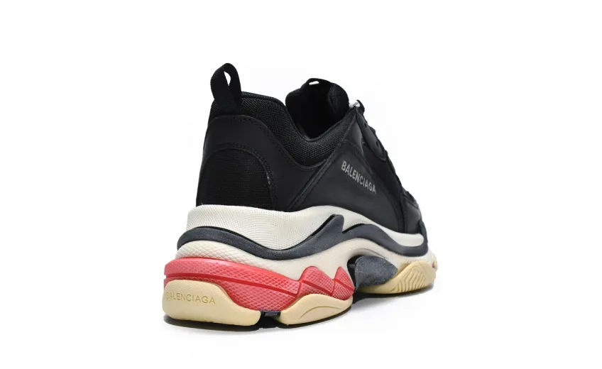 Balenciaga Triple S Black Red 533882 W0901 1000