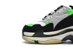  Balenciaga Triple S Electronic Green 512178 W09T1 9000
