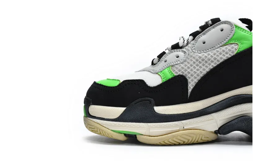  Balenciaga Triple S Electronic Green 512178 W09T1 9000
