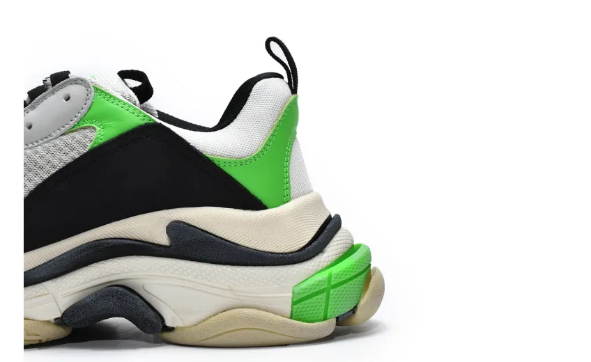 Balenciaga Triple S Electronic Green 512178 W09T1 9000