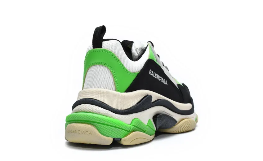  Balenciaga Triple S Electronic Green 512178 W09T1 9000