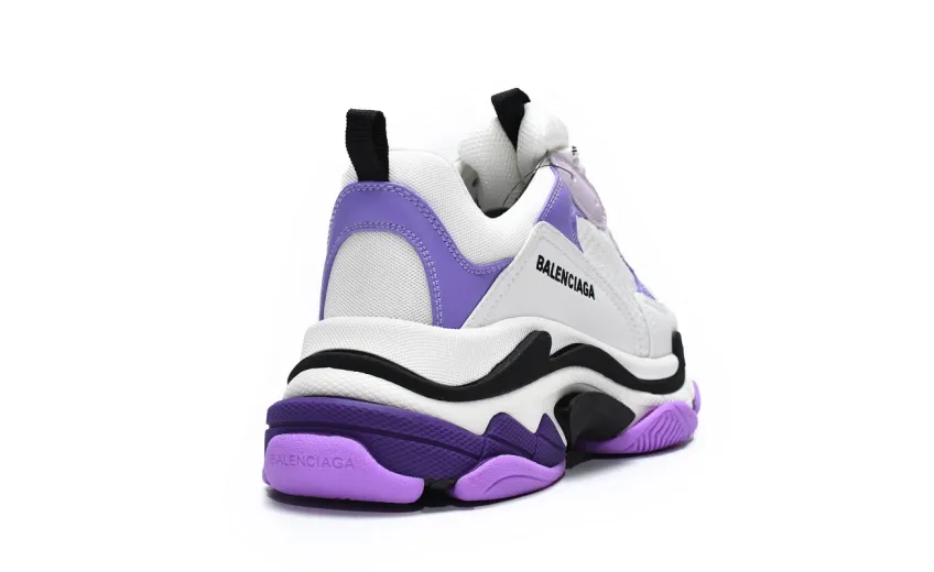  Balenciaga Triple S White Pink Purple 524039 W09OH 9688