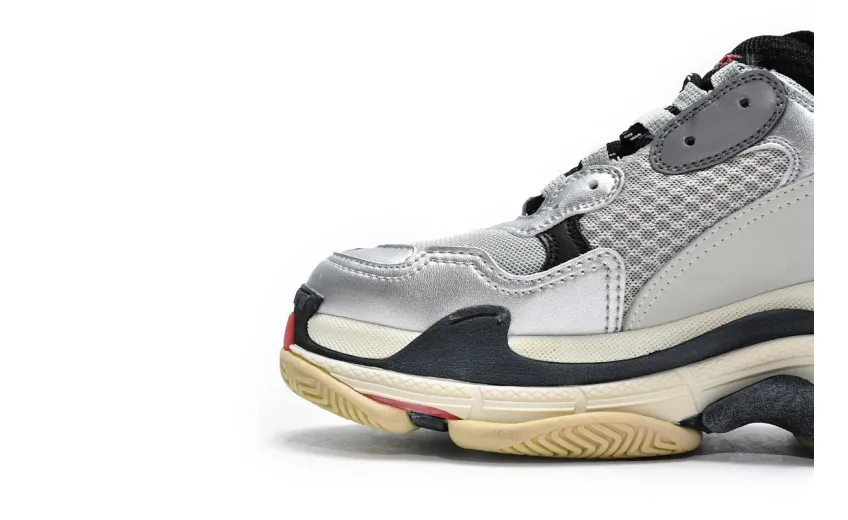  Balenciaga Triple S Grey Silver Black 512175 W0903 1081