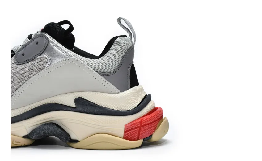  Balenciaga Triple S Grey Silver Black 512175 W0903 1081