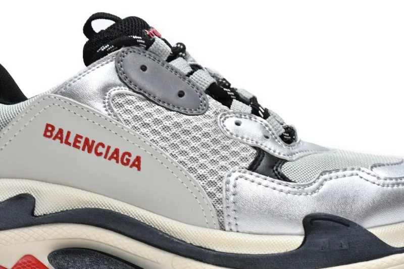  Balenciaga Triple S Grey Silver Black 512175 W0903 1081
