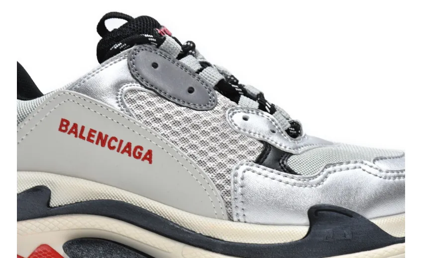  Balenciaga Triple S Grey Silver Black 512175 W0903 1081