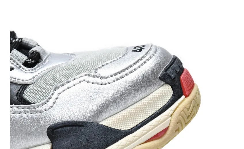  Balenciaga Triple S Grey Silver Black 512175 W0903 1081