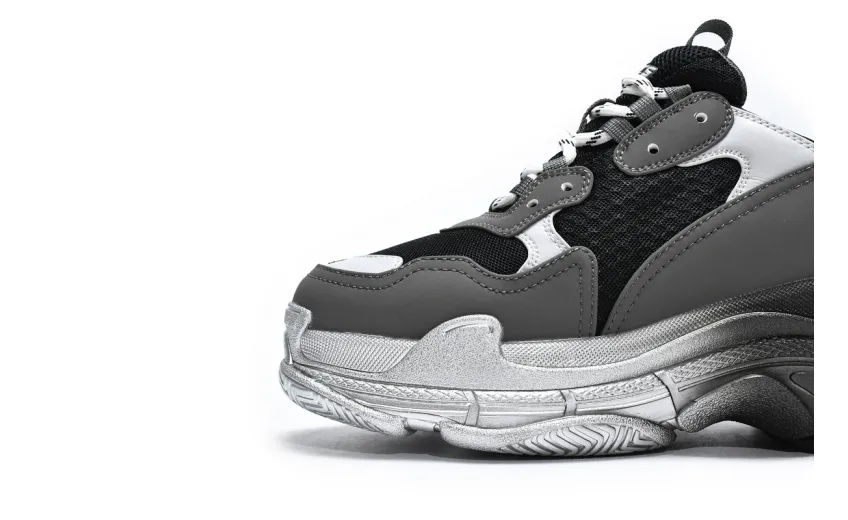  Balenciaga Triple S Graded Grey 536737 W2FA1 9108