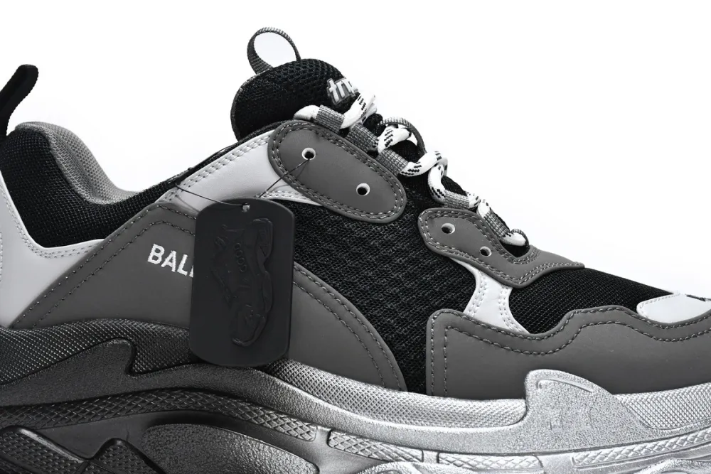  Balenciaga Triple S Graded Grey 536737 W2FA1 9108