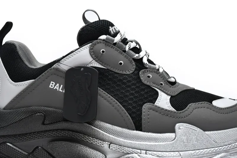  Balenciaga Triple S Graded Grey 536737 W2FA1 9108