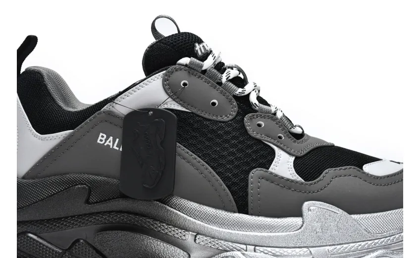  Balenciaga Triple S Graded Grey 536737 W2FA1 9108