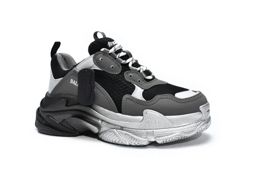  Balenciaga Triple S Graded Grey 536737 W2FA1 9108