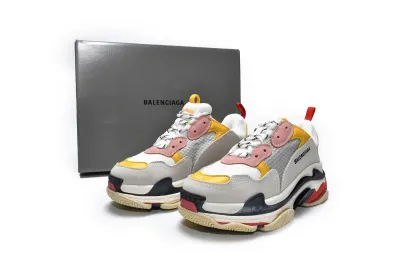  Balenciaga Triple S White Light Pink 524038 W09O5 9035 01