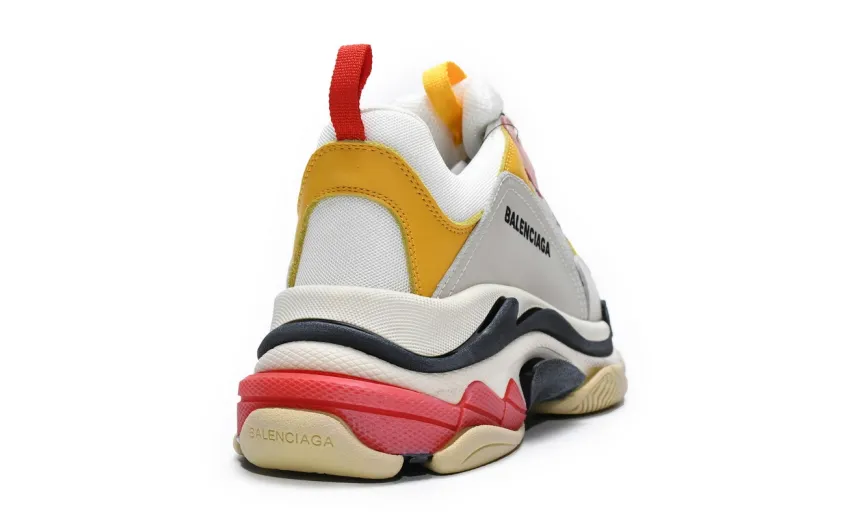  Balenciaga Triple S White Light Pink 524038 W09O5 9035