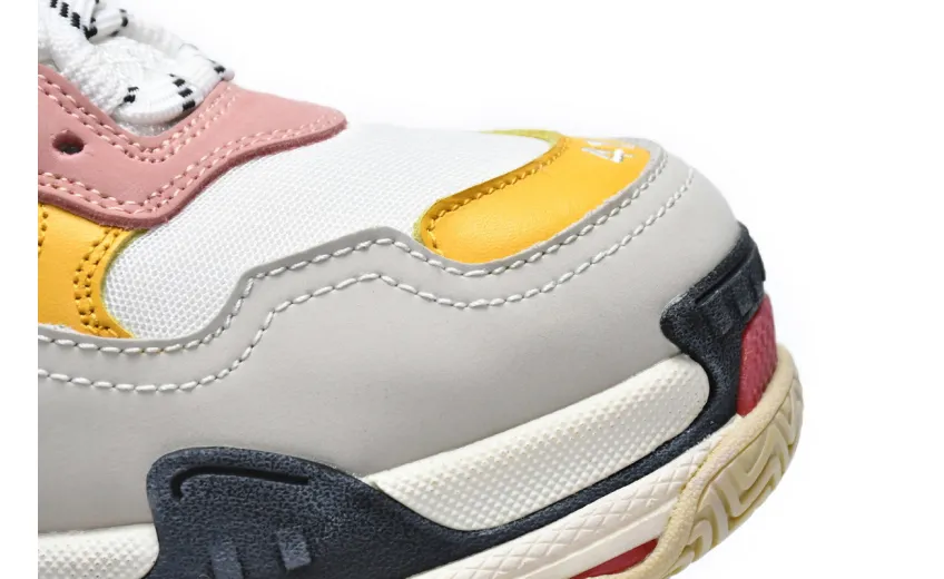  Balenciaga Triple S White Light Pink 524038 W09O5 9035