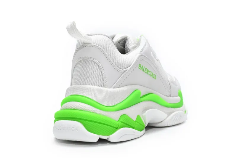  Balenciaga Triple S White Grey Green 524039 W2CA3 5390
