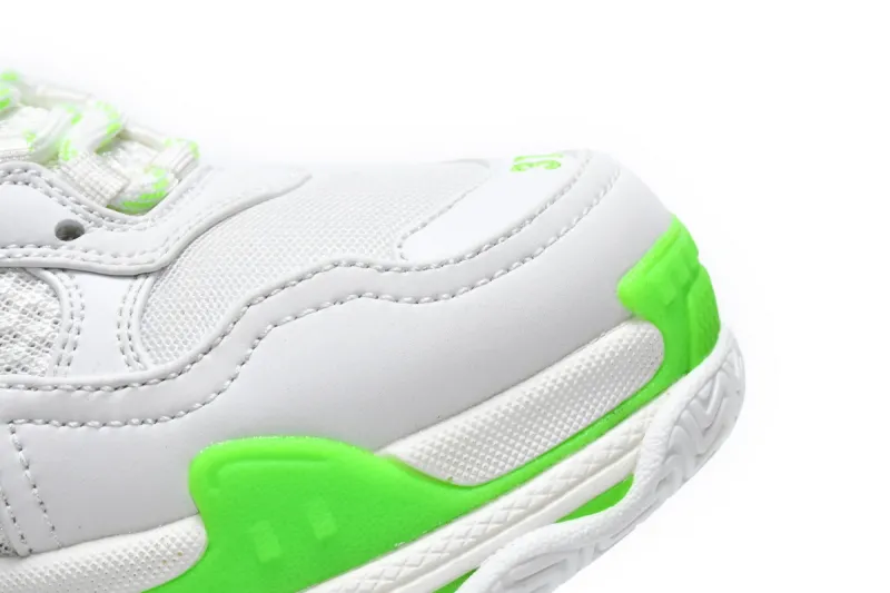  Balenciaga Triple S White Grey Green 524039 W2CA3 5390