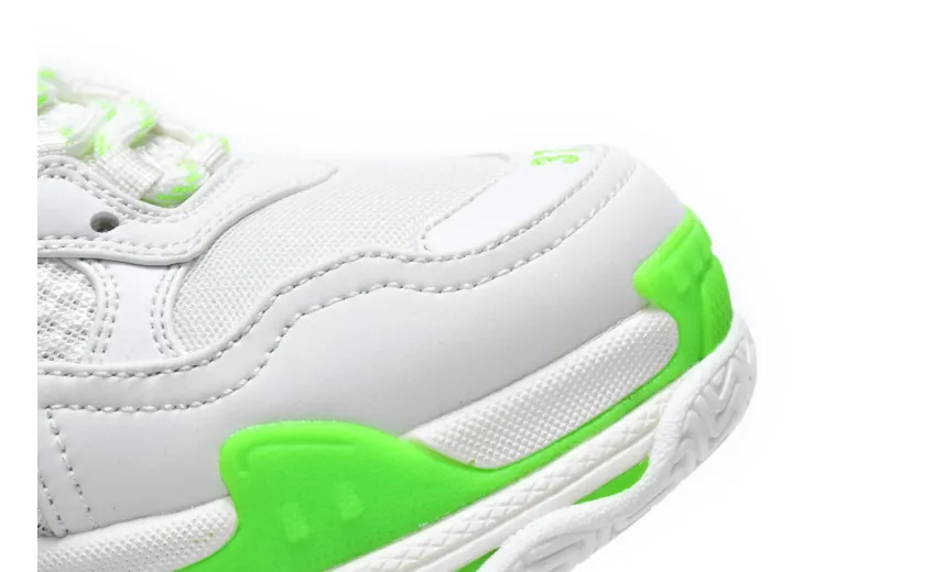  Balenciaga Triple S White Grey Green 524039 W2CA3 5390