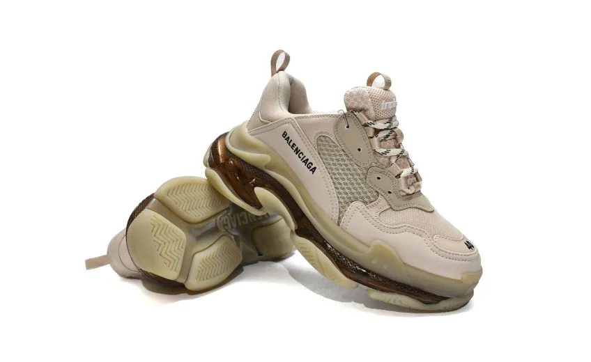  Balenciaga Triple S Nude 544351 W2GA1 9710
