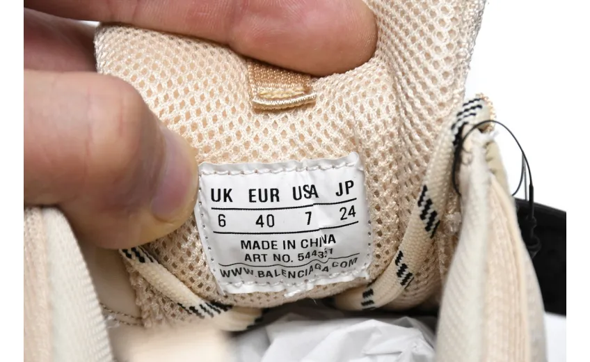  Balenciaga Triple S Nude 544351 W2GA1 9710