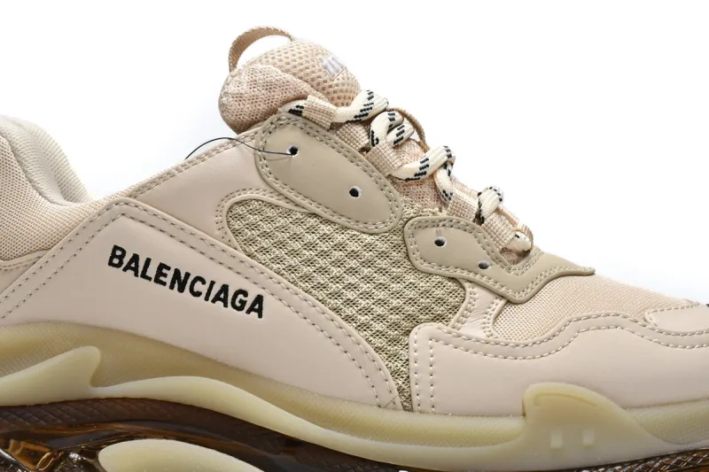  Balenciaga Triple S Nude 544351 W2GA1 9710