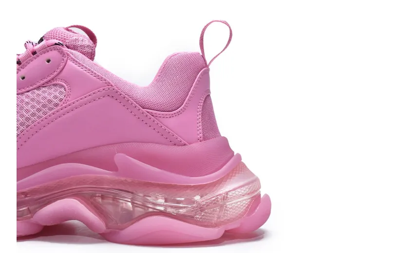  Balenciaga Triple S Pink Red 544351 W2GA1 5760