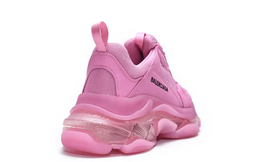  Balenciaga Triple S Pink Red 544351 W2GA1 5760