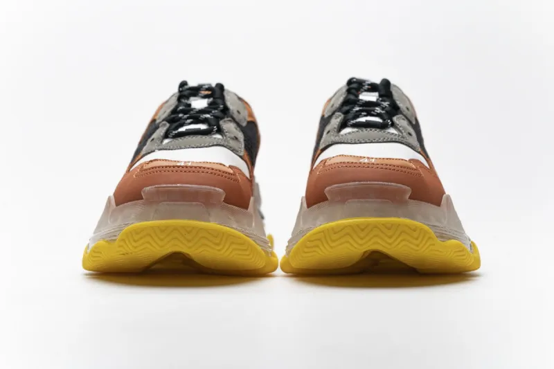  Balenciaga Triple S Black Orange 541624 W09E1 1766