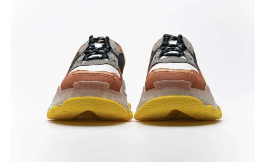  Balenciaga Triple S Black Orange 541624 W09E1 1766