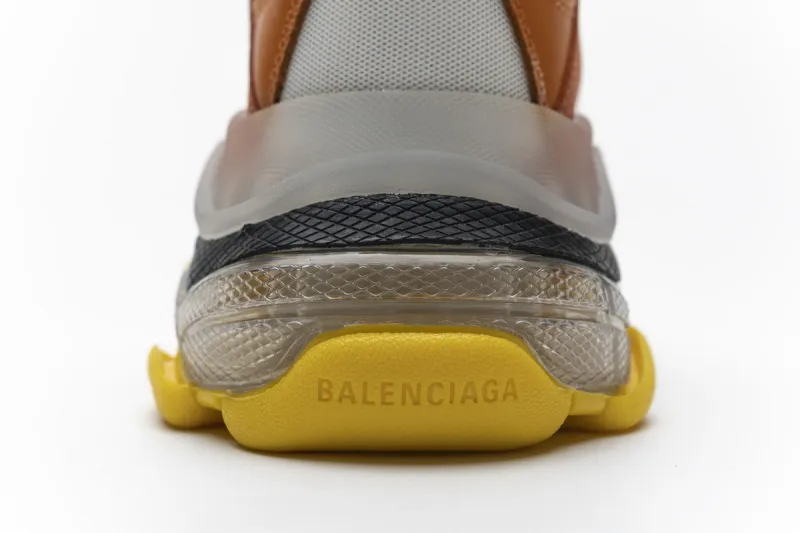  Balenciaga Triple S Black Orange 541624 W09E1 1766