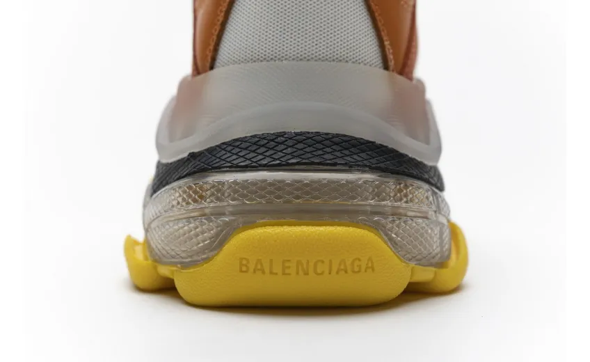  Balenciaga Triple S Black Orange 541624 W09E1 1766