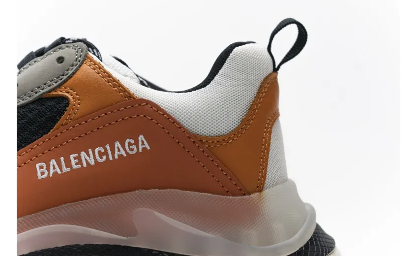  Balenciaga Triple S Black Orange 541624 W09E1 1766