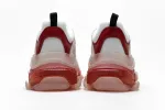  Balenciaga Triple S White Red 544351 W09E1 4552