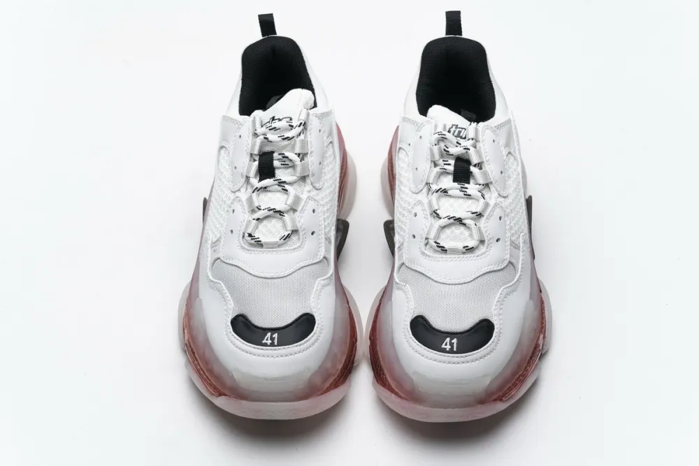  Balenciaga Triple S Milk White Black 0625 W09O1