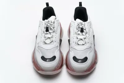  Balenciaga Triple S Milk White Black 0625 W09O1 02